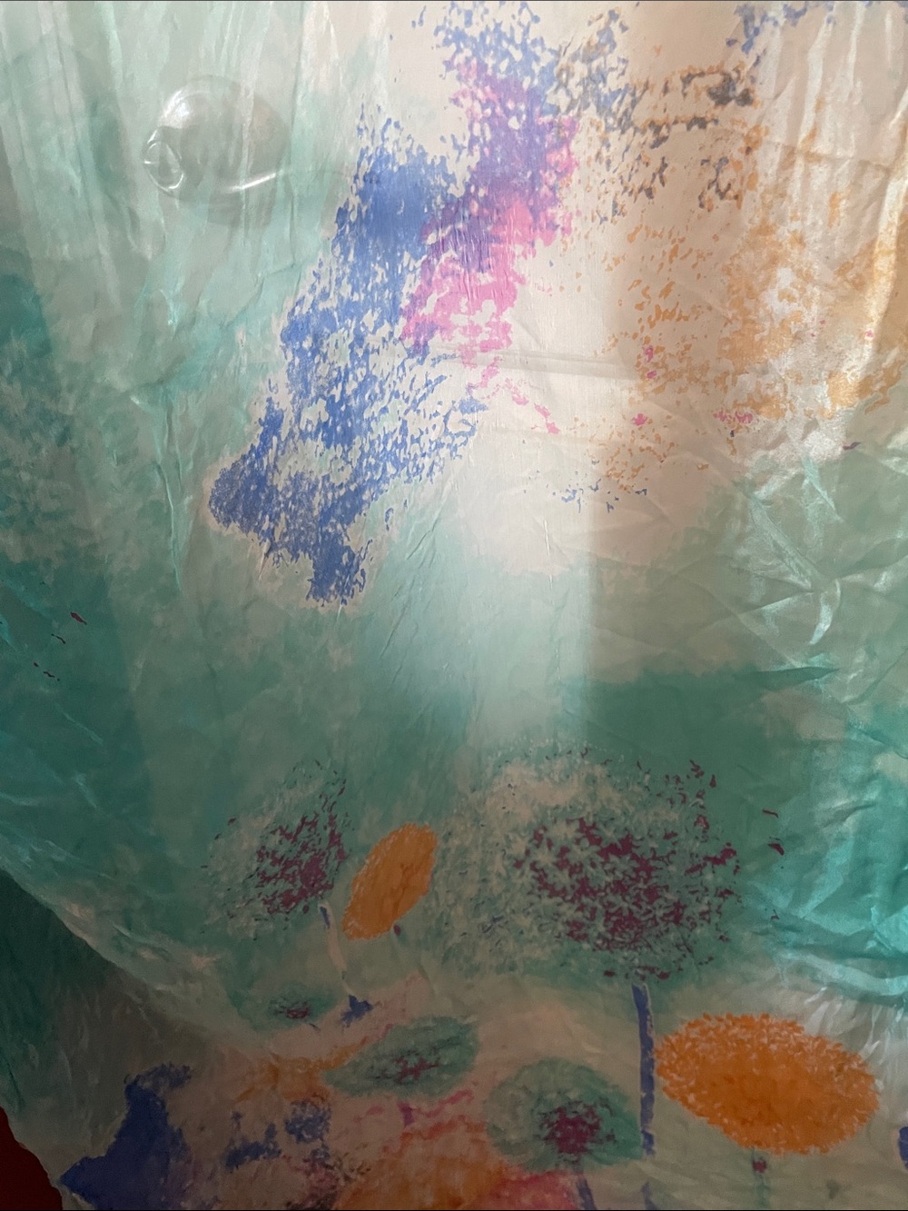 FLORAL SILK WRAP - Picture 7 of 8
